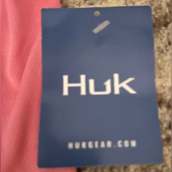 Huk ICON X current camo Hoodie. Pink & Brown Camo Size S - Picture 8 of 9